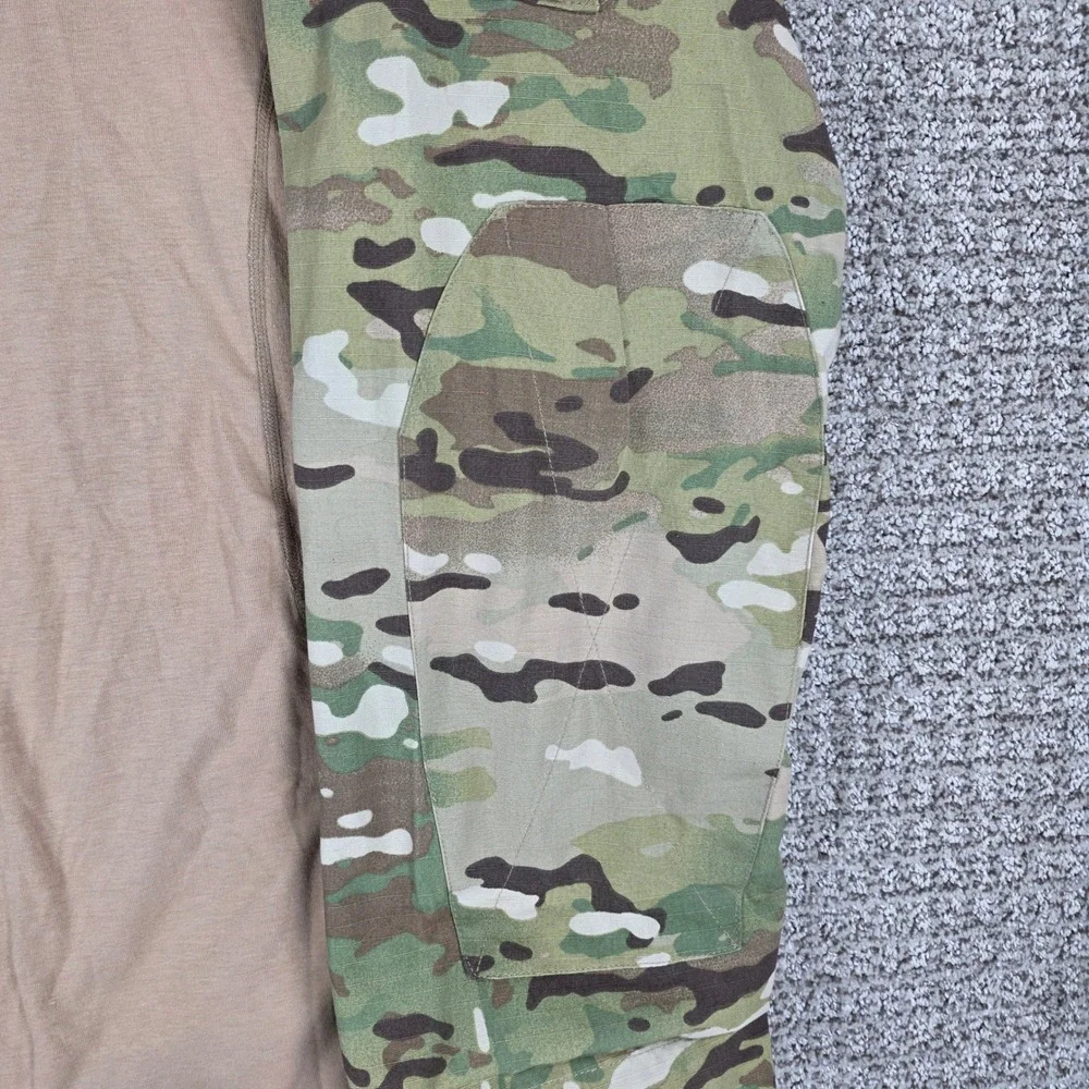 5.11 Tactical Series Rapid Assault Shirt XL Mens Tan Camo MultiCam 1/4 Zip